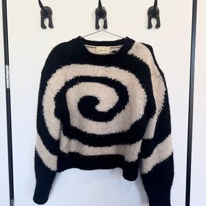 Paloma Wool Black and white twister Sweater